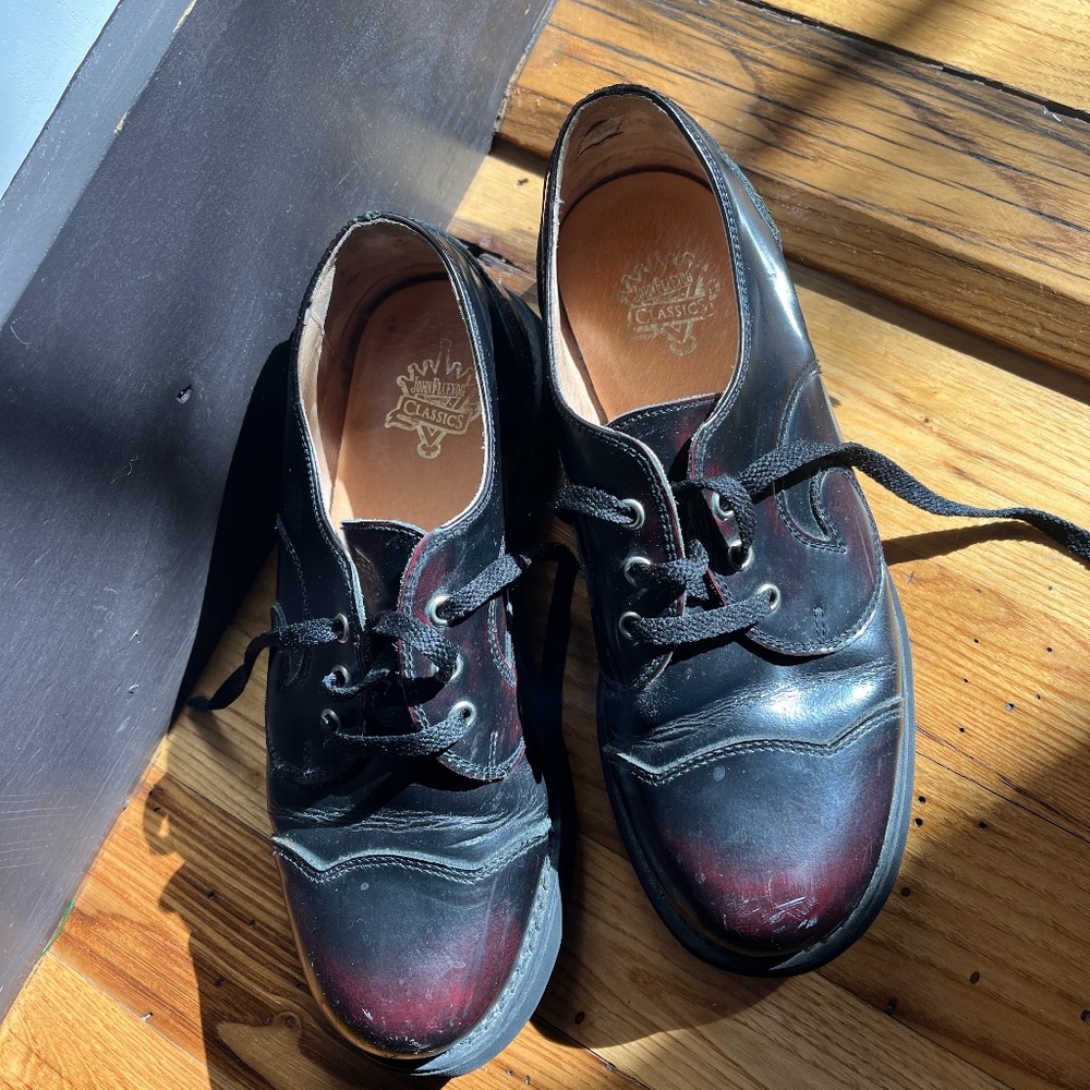 John Fluevog Classic Leather Shoes